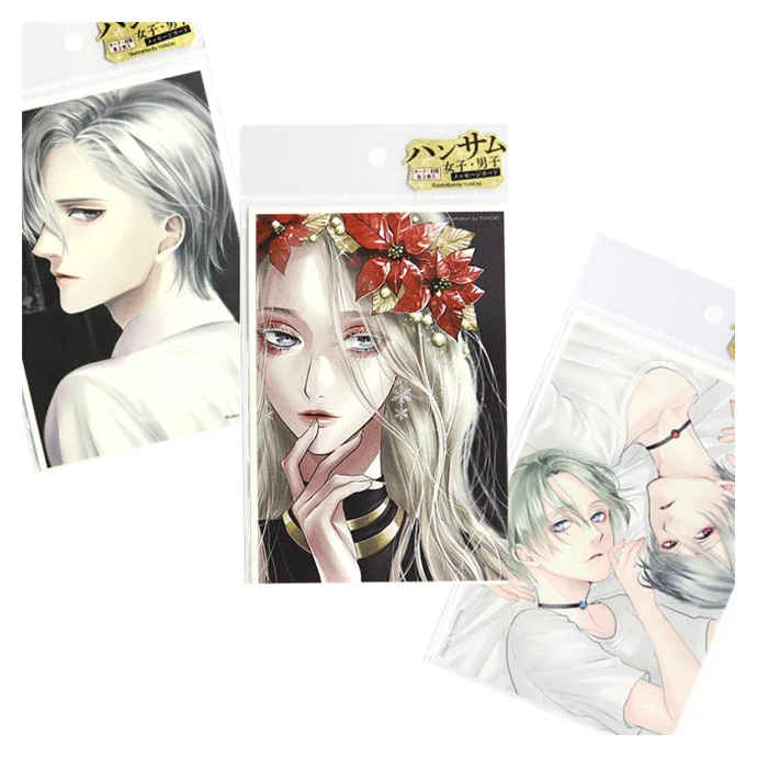 Japanese illustrated stationery anime paper washi masking tape