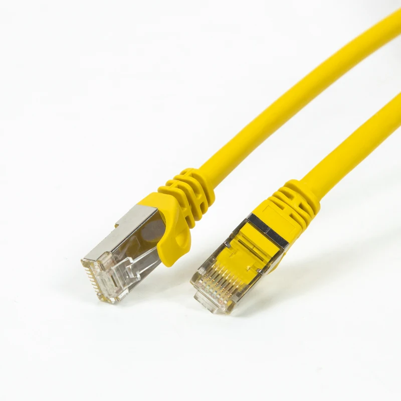 U-KCOM Wholesale Waterproof CAT6a PATCH CORD 4 Pairs 500Mhz SFTP CAT6a PATCH CABLE BARE COPPER