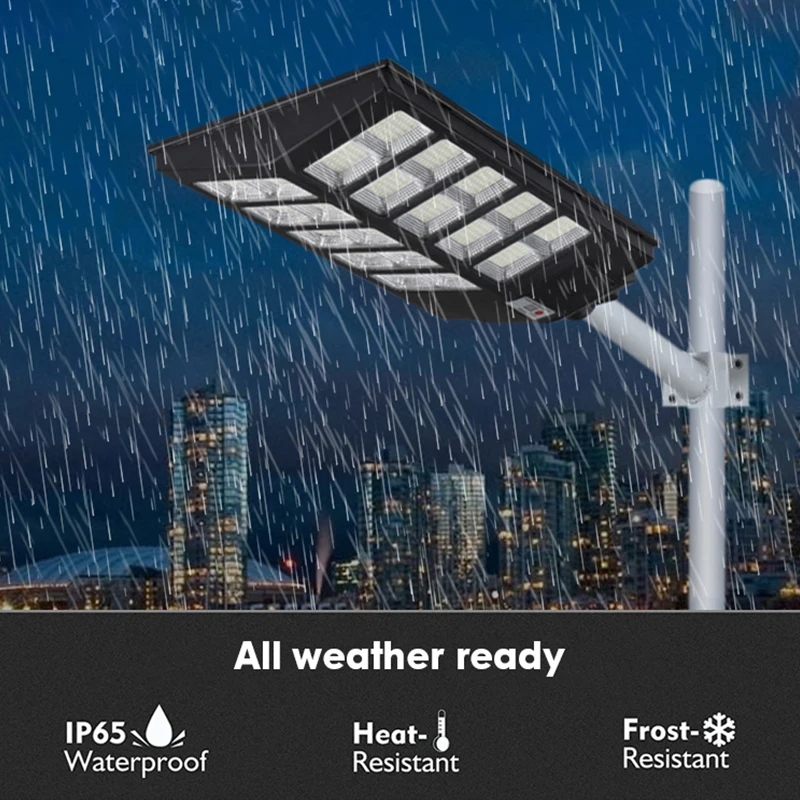 High Power Outdoor Garden Road SMD Street Light 300 500 800 1000 w Integrated All In One Solar Led Streetlight lamp