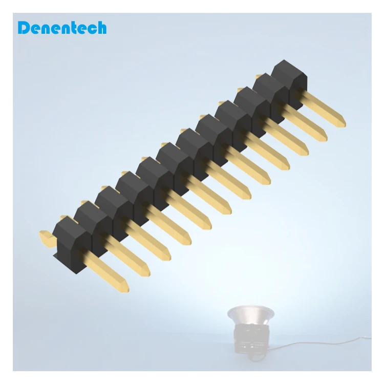 Manufacturer Price socket board connector Single Row Right Angle SMT 2.54mm pin header connector