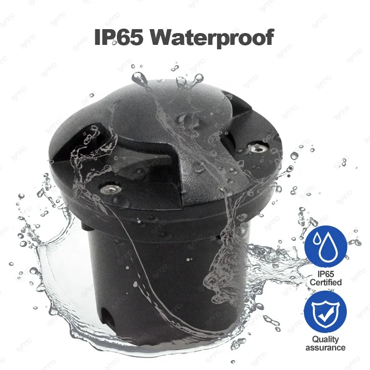 One Two Three Four Side Aluminum Underground Uplight Stainless Steel Mini Led Inground Light Led Buried Deck Light For Driveway