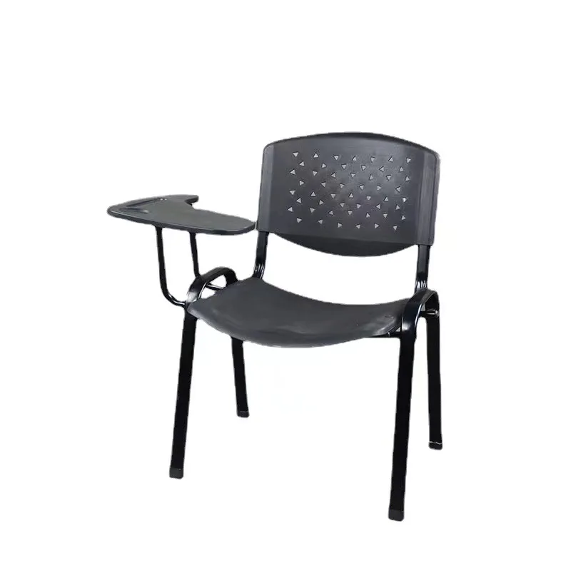 Многофункциональный тканевый складной тренировочный стул с вращающимся подушечкой для конференц-залов и классных комнат