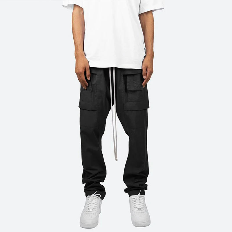 Jogger jogging casual blank wholesale custom pockets cotton  men cargo trousers streetwear pants