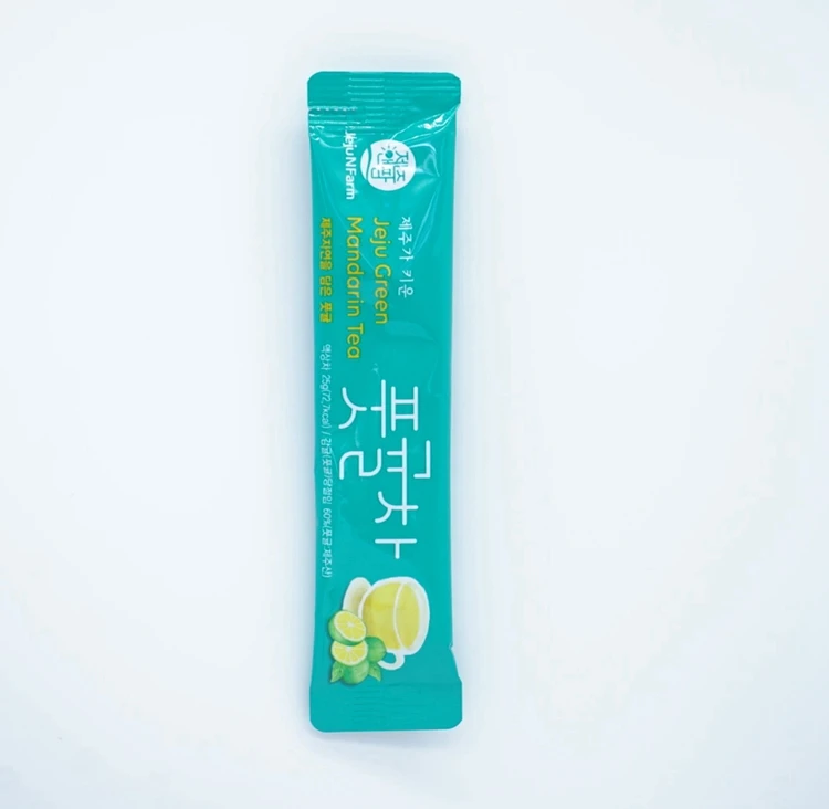 [JEJU]Korea Bagged Tea Bags Pouch Good Quality And Fragrant Jeju Green Mandarin Tea