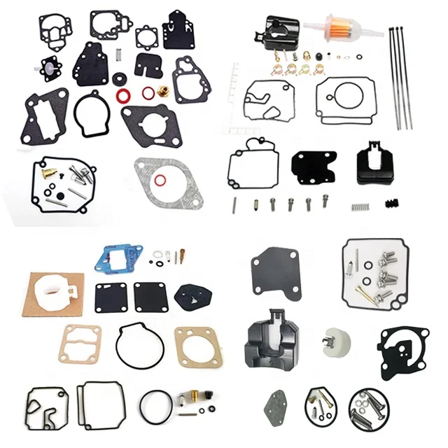 Customizable Outboard OEM Parts Carburetor Repair Kit Needle valve float valve assembly FUEL COCK Connecting rod