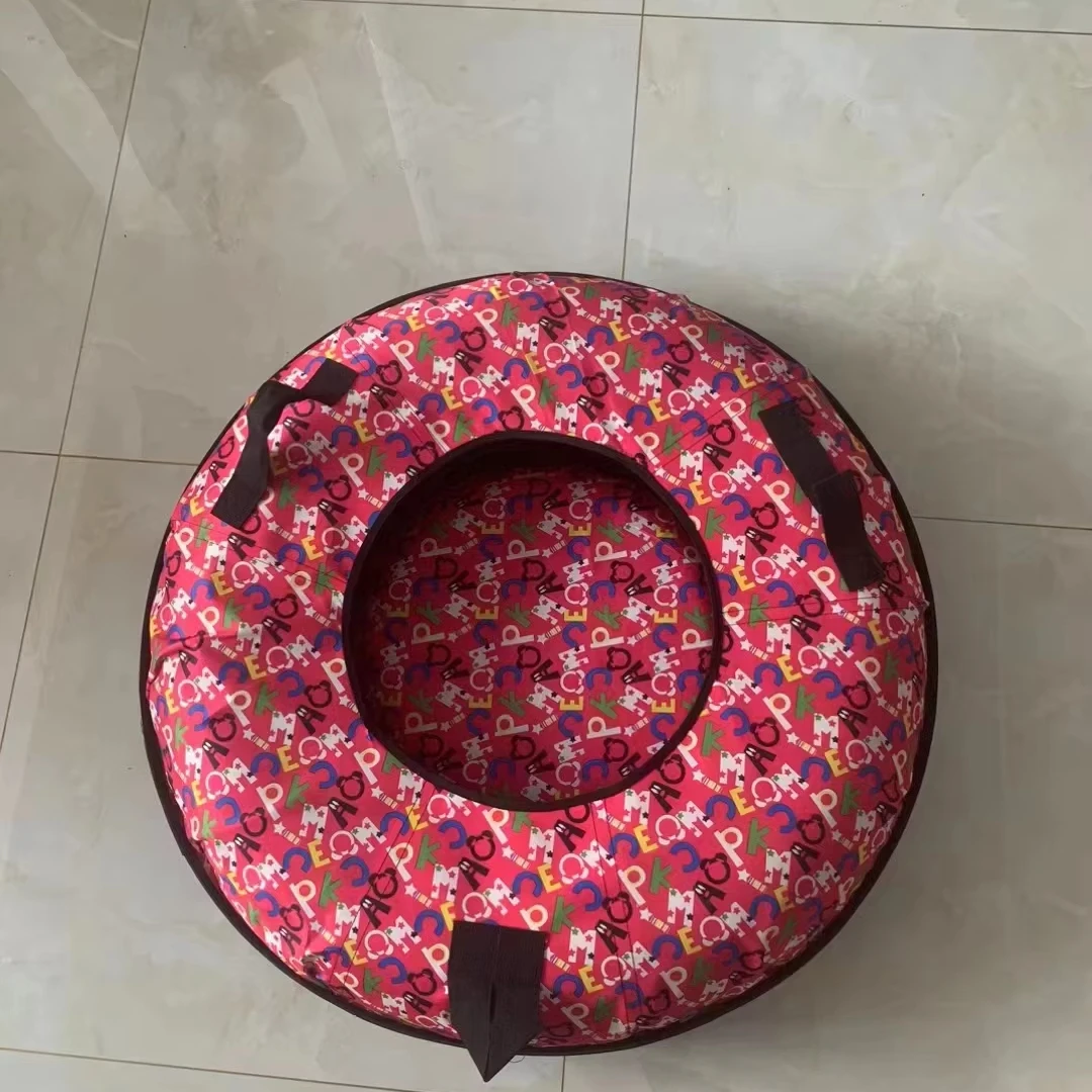Wholesale 80 cm Inflatable Snow Tube Soft Cover and Rubber Indoor Playground Tubes for Playhouse Use