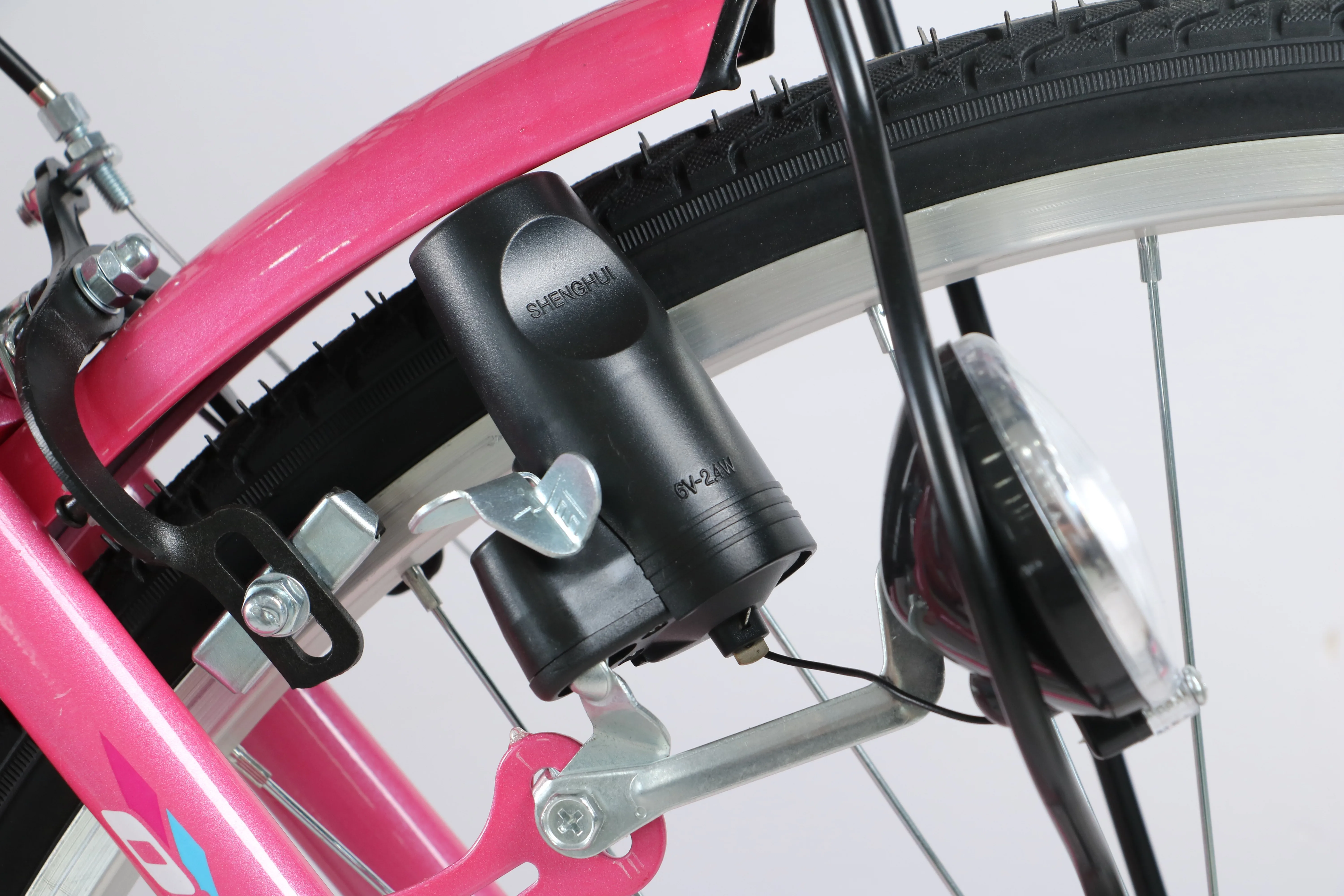 26inch City bicycle steel frame lady women shoulder fork gear sports light city bike with carrier