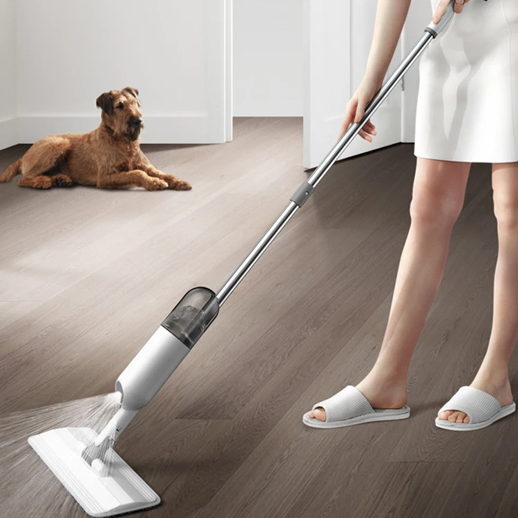 Бытовая швабра с распылителем, поворот на 360 градусов, швабра из микрофибры с распылителем