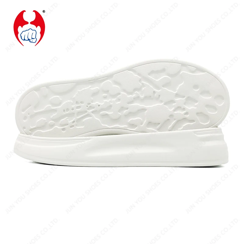Factory Shoe Material Manufacturer EVA Foam Outsole Wholesale Casual Shoe Soles High Elastic McQuee White Shoes Soles