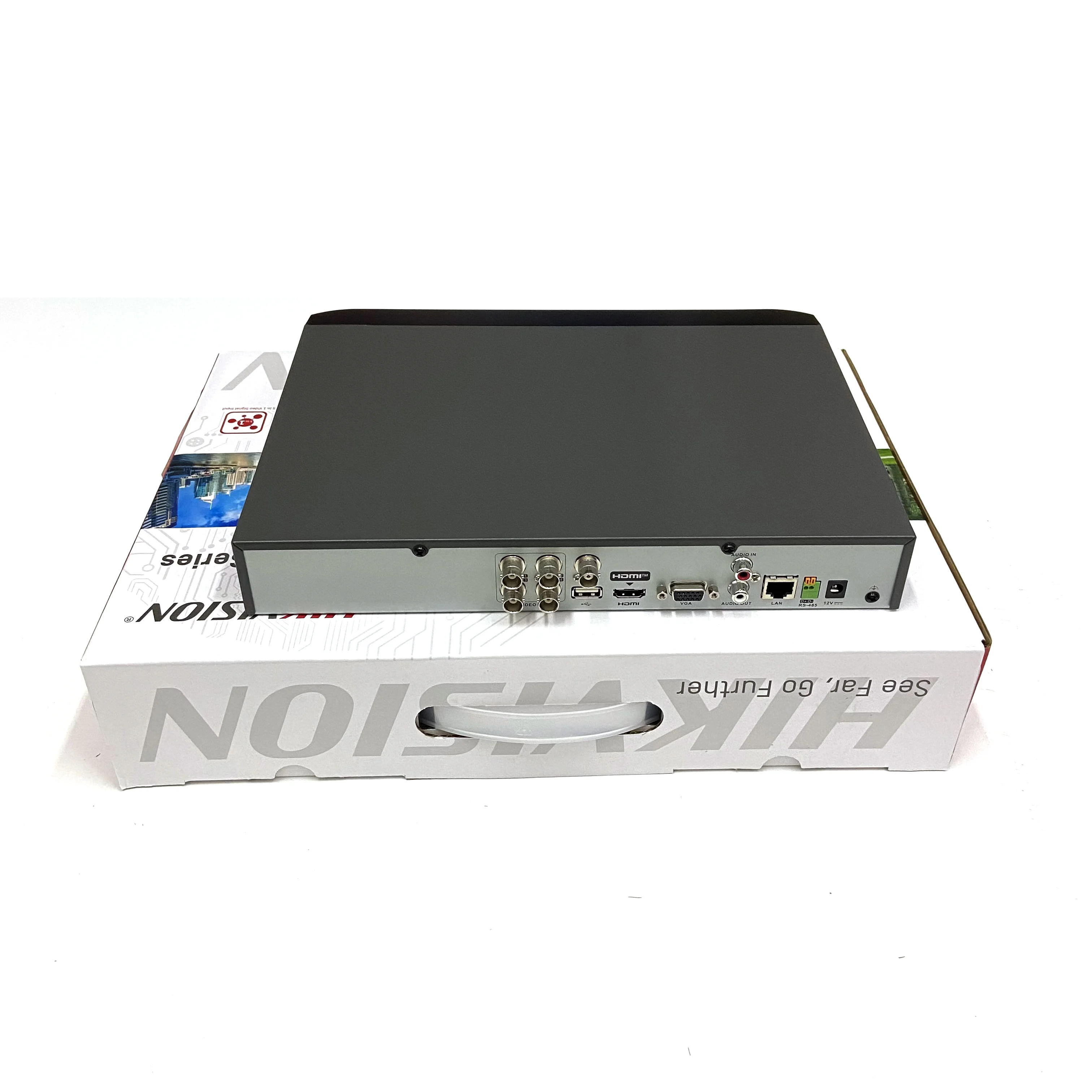 Hik 4-ch 5MP 1U H.265 AcuSense DVR iDS-7204HUHI-M1/S TVI CVI AHD CVBS IP 5 in 1 CCTV DVR