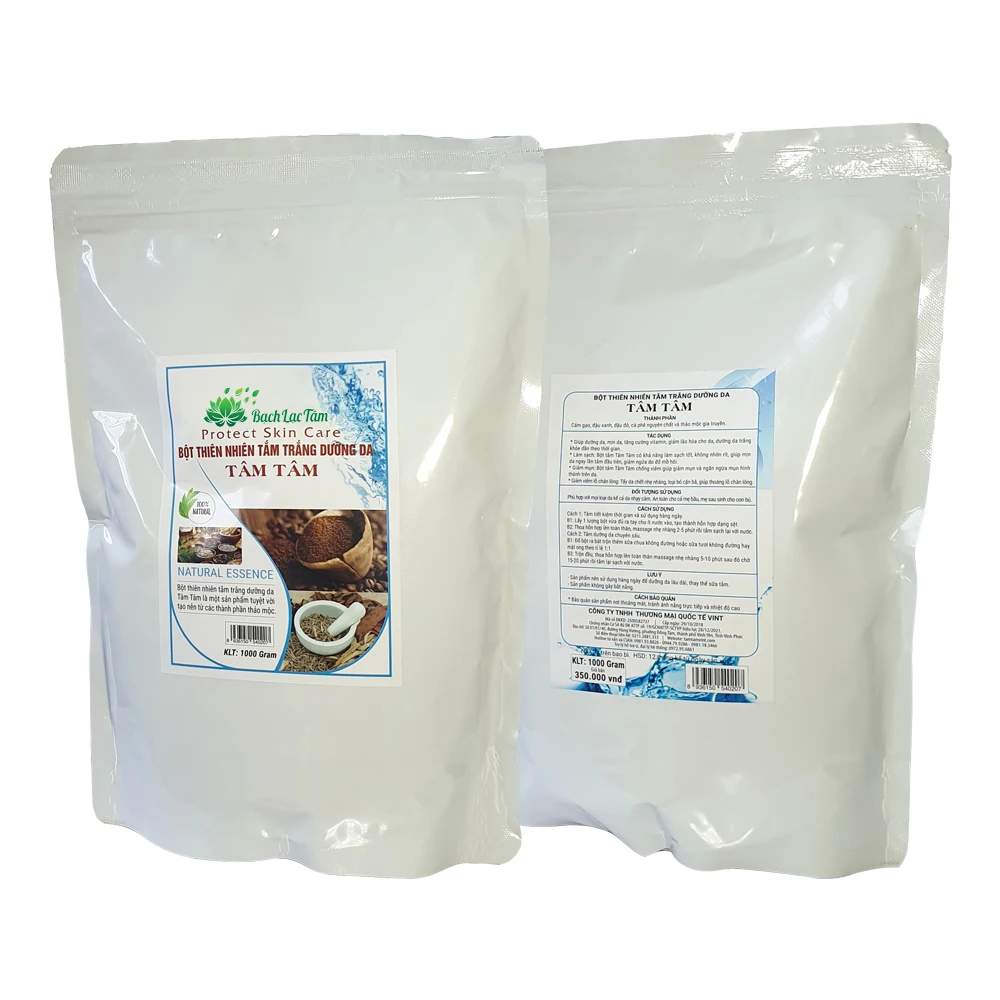 Top Quality Skin Whitening Bath Powder Moisturizing Pore Cleaner Natural Plant Extract Skin Care Pack 1000 grams