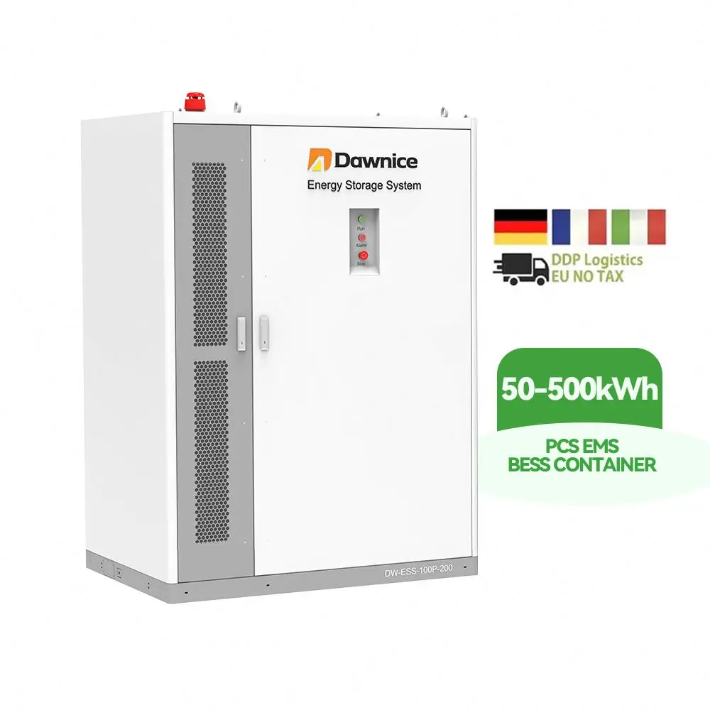 Dawnice 100kw 150kw 200Kw High Voltage Commercial Energy Storage System All in one ESS Lithium Battery Energy Storage Solution