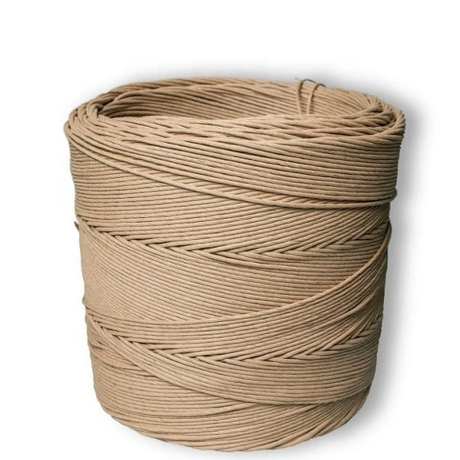Hot sale single or multi strands twisted paper cord for packaging  and furniture weaving