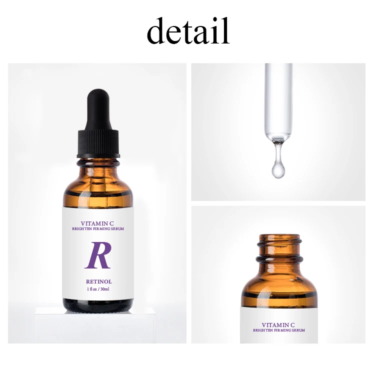 Odm/Oem Whitening Hyaluronic Acid Ha Vitamin C  Retinol Anti Aging Retinolface Collagen Korean Serum