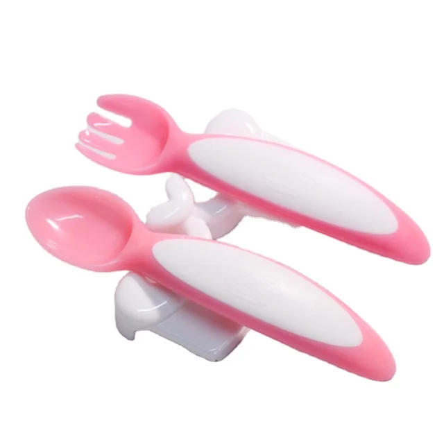 
Baosheng Cute Rabbit Design Wholesale Baby Bowl With Suction Baby Feeding Bowl Set 