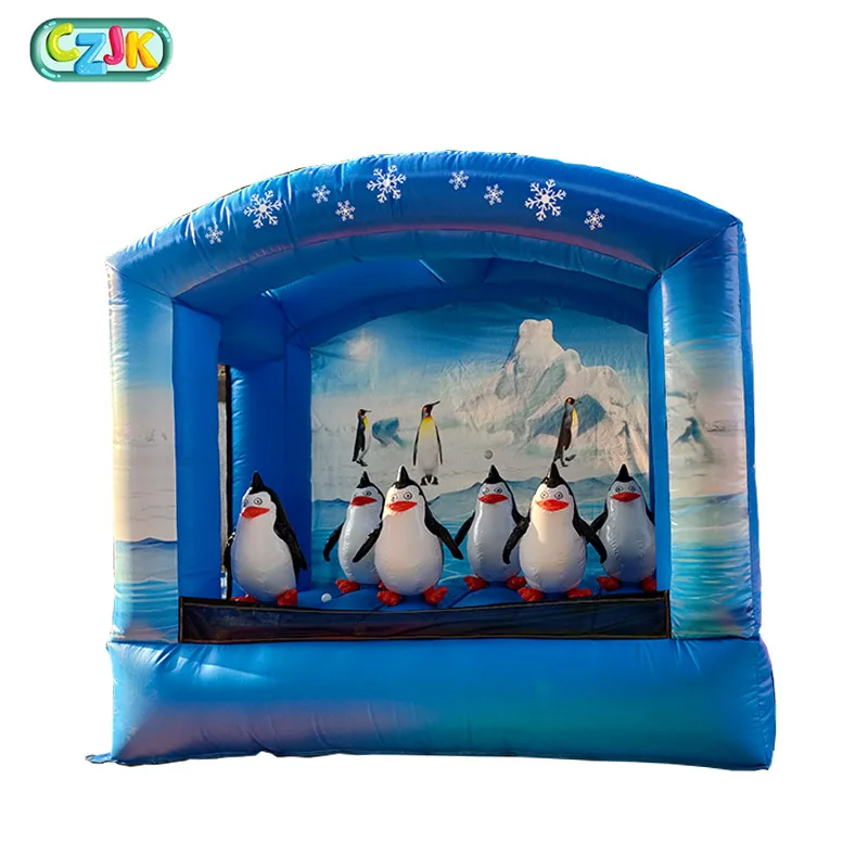 Inflatable Range Sport Game Bunker Archery Tag Shooting Gallery For Kid