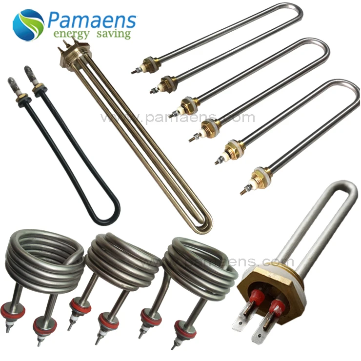 High Quality Various Shape 110v 220v, 380v Immersion Flange Tubular Heater Customized