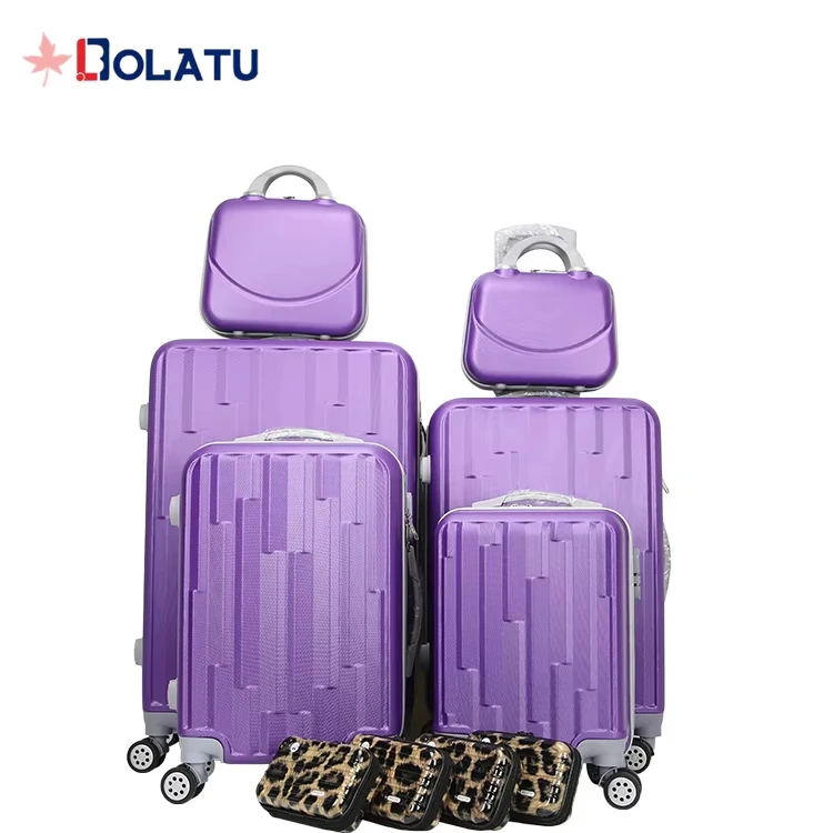 2024 Fashion Hand Pull Luggage and Travel Rolling Suitcase Trolley Set Very Cheap Factory Wholesale with Castor Wheels