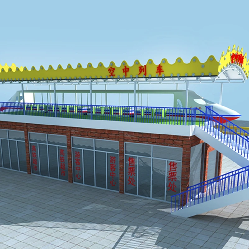 Time train design electrical vr train Ark Spaceship for amusement park