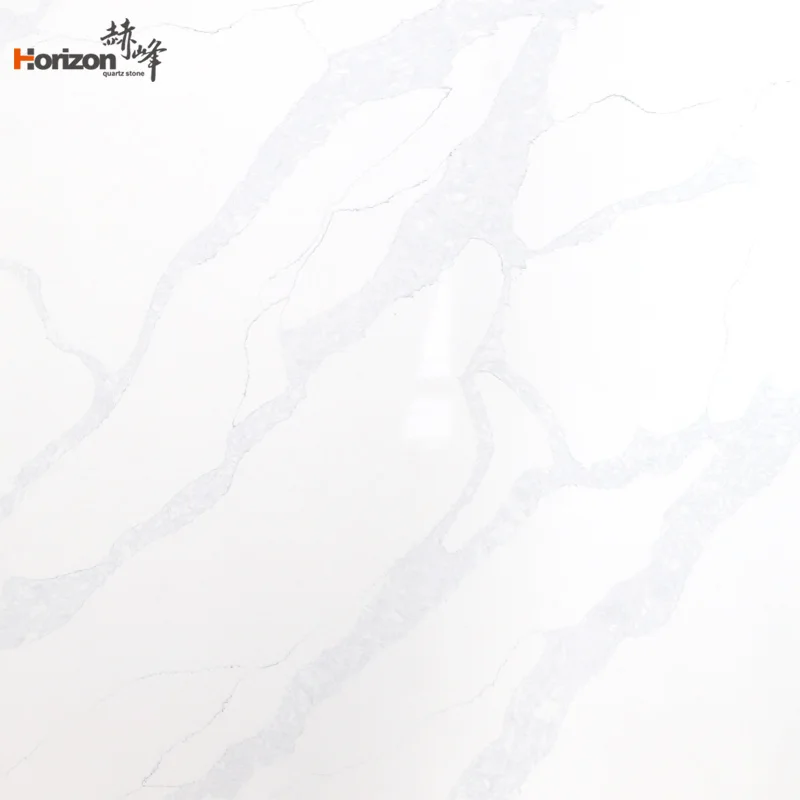  Horizon white calacatta artificial quartz counter