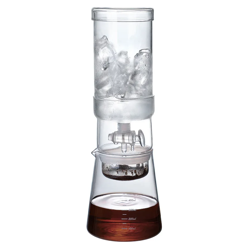 Borosilicate Glass Cold Brew Coffee Maker Set Ice-Cold Dripper for Perfect Coffee product
