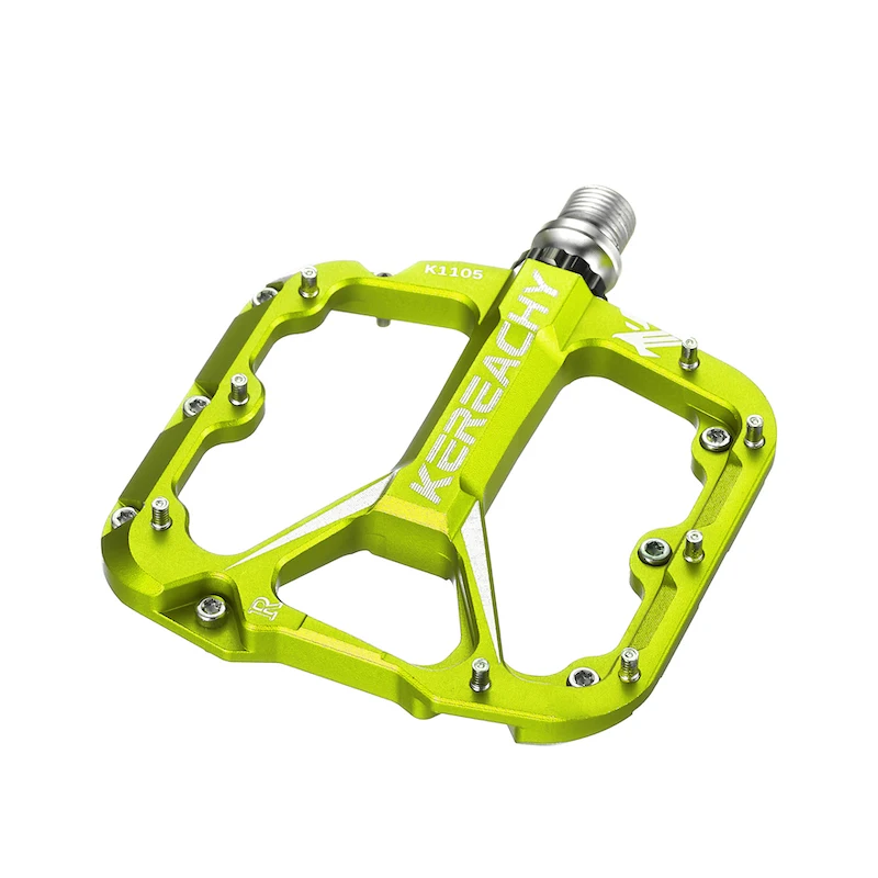 KEREACHY custom bicycle ultra light non-slip pedal bicycle 3 bearing pedal aluminum alloy bike flat pedal