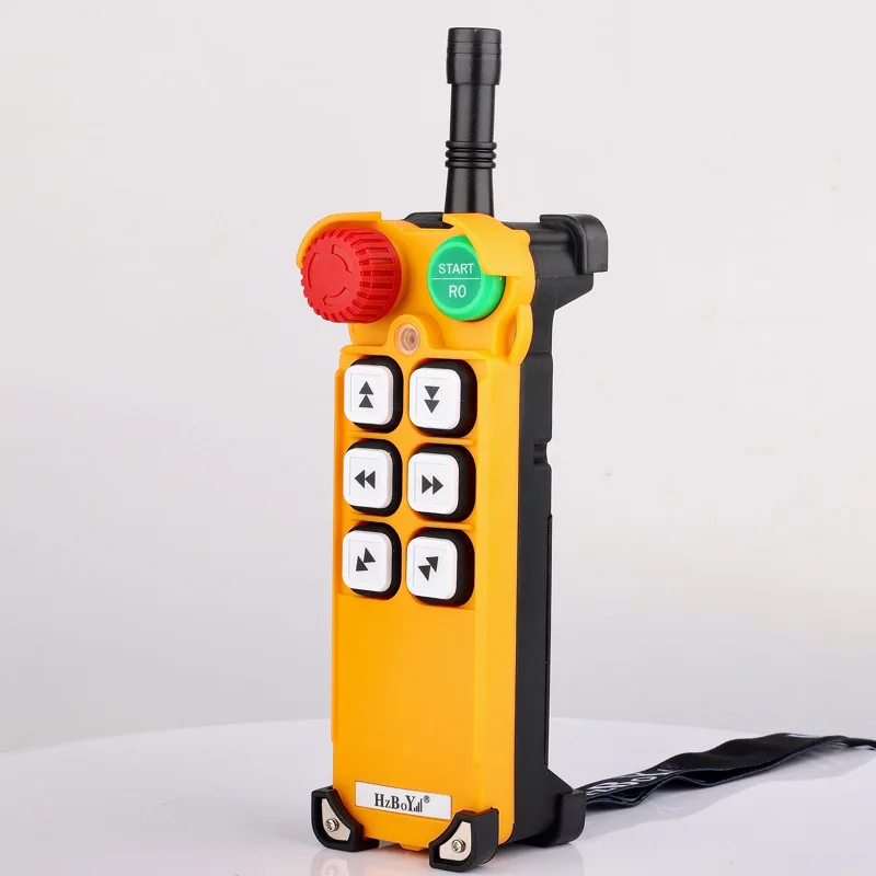 Customized   315/433/MHz 6/8/10 buttons winch double speed wireless industrial up down remote control