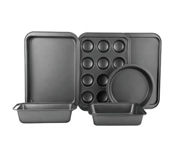 
K-551 6PC Bakeware Set gift set Carbon Steel With Non-stick Coating 