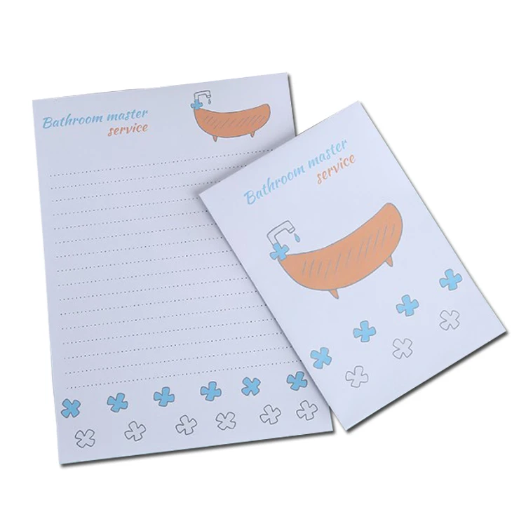 Stationery Products Custom Gold Logo A4 Letter Head Letterhead Paper Printing