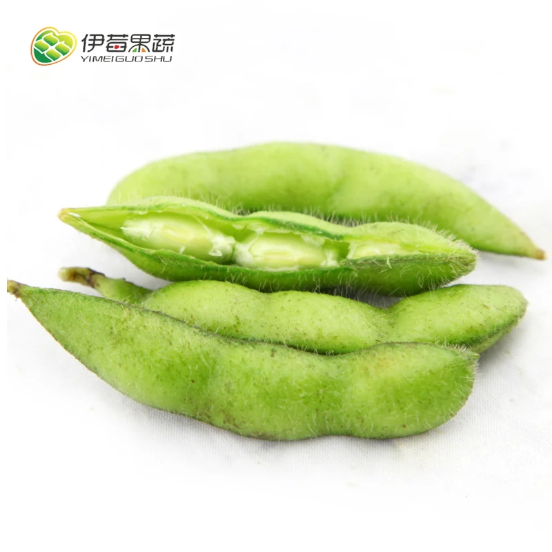 Wholesale High Quality IQF Frozen Products Green Edamame Soy Bean