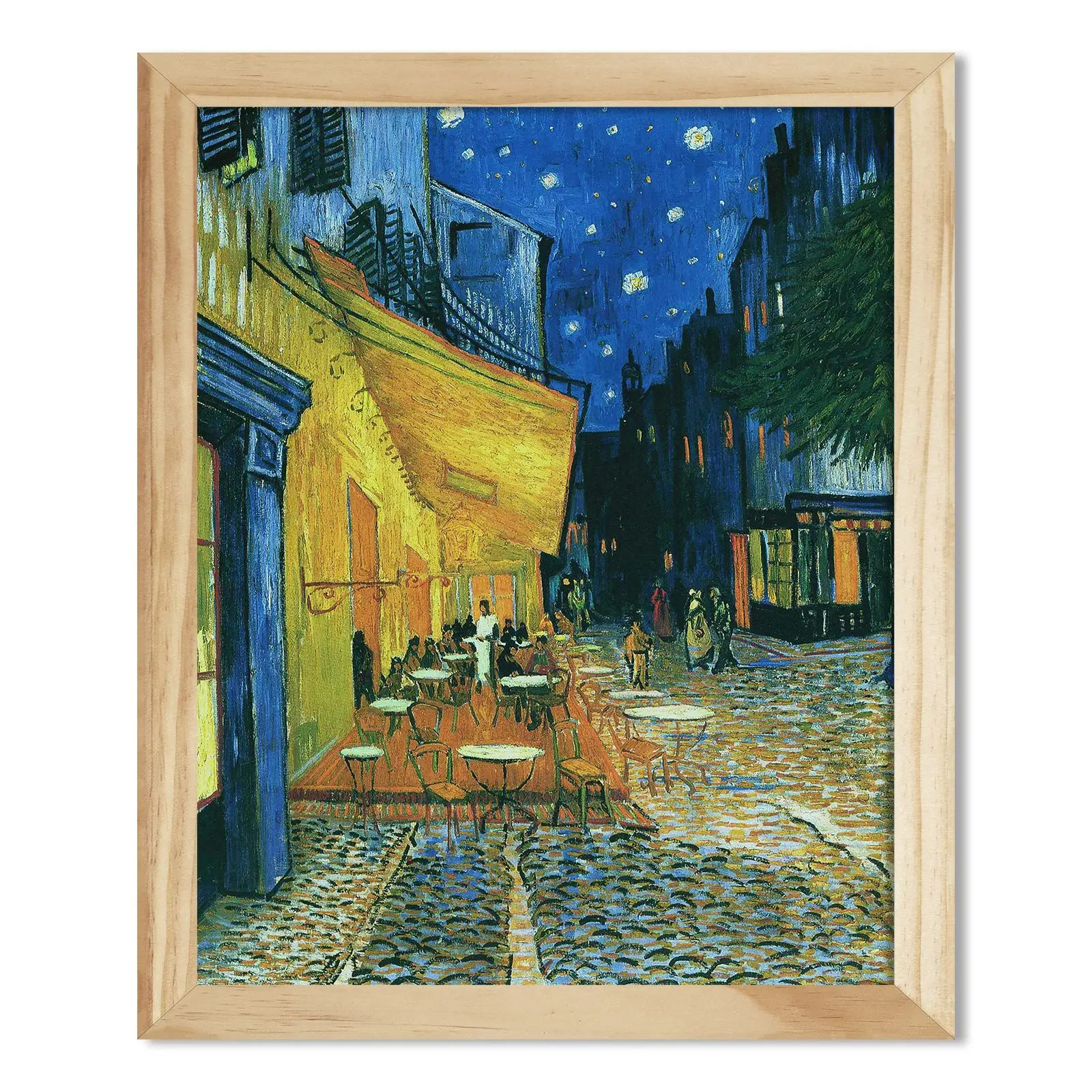 Handmade Famous Canvas Art Cafe Terrace Van Gogh Reproductions Oil Painting vincent van gogh