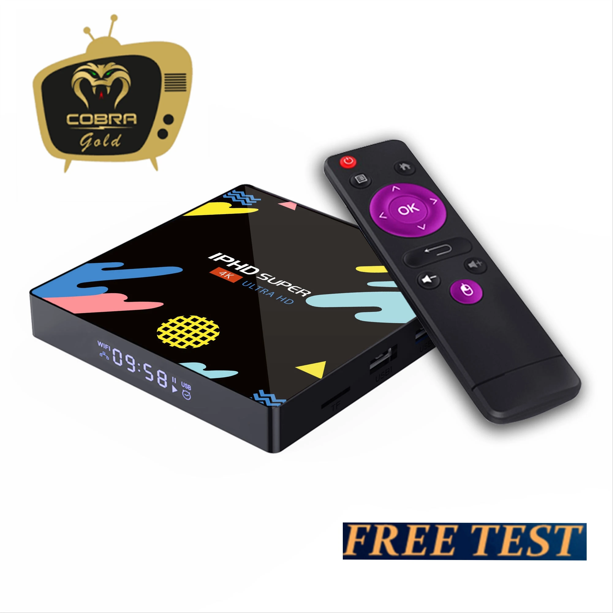 IPTV android box reseller panel account free apk m3u test for smart tv