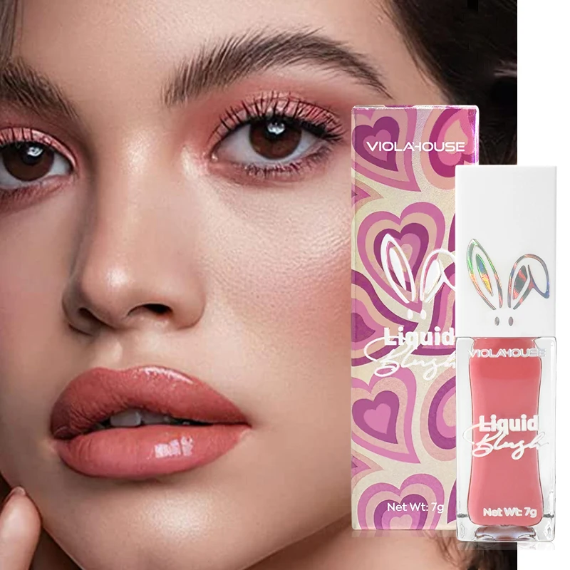 Liquid Blush Wholesale Low Moq Makeup Pink Blush Lightweight Instant Perfect Shade Natural Blush for face