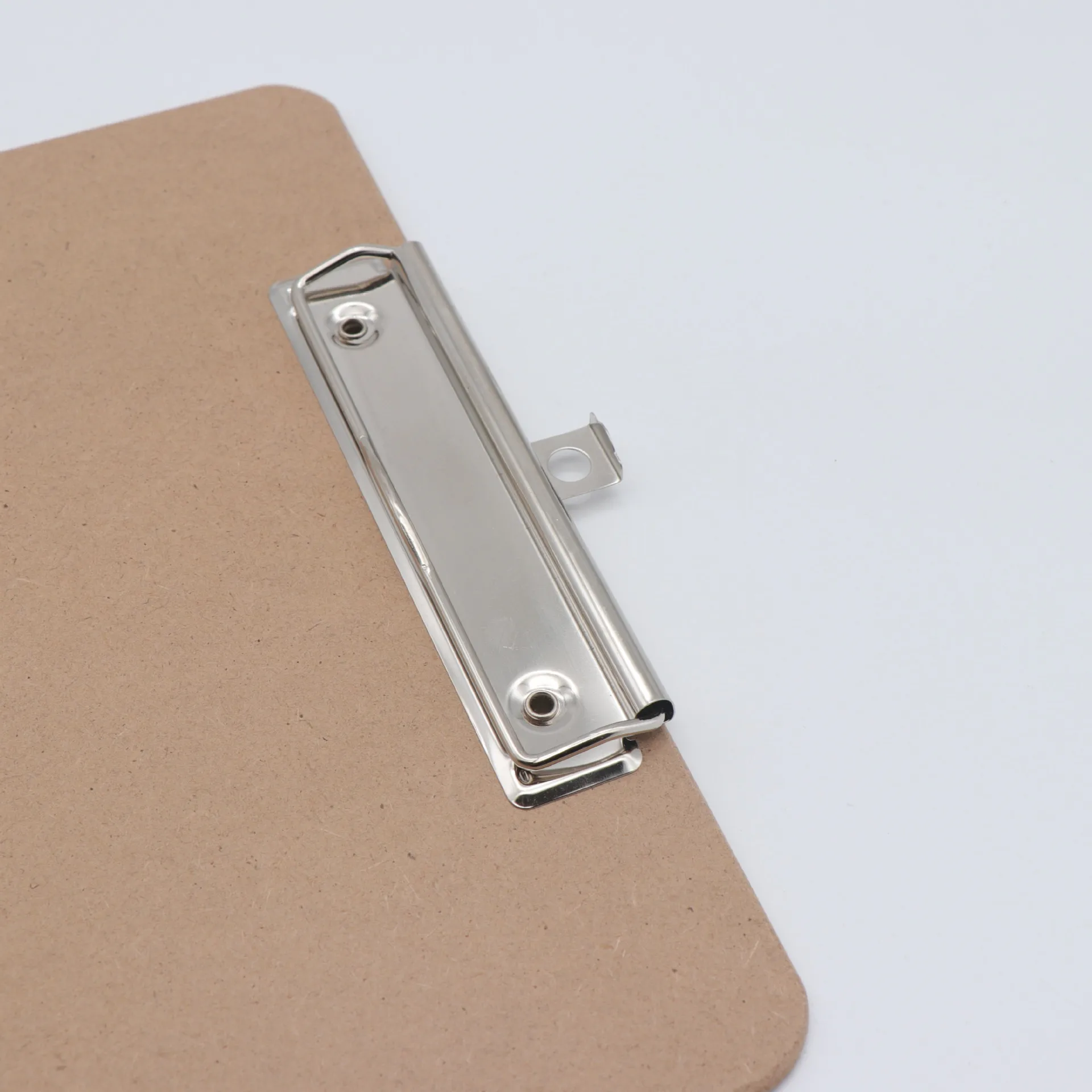 Hot Selling MDF Wood Clipboard A4 foldable Clip board PVC double sided clipboard with pocket board clip for School  Office