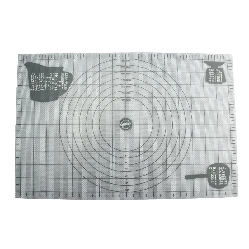 Reposteria Silicone Baking Pastry Mat Customized Non-stick Silicone Coated Glass Fiber Baking Mat