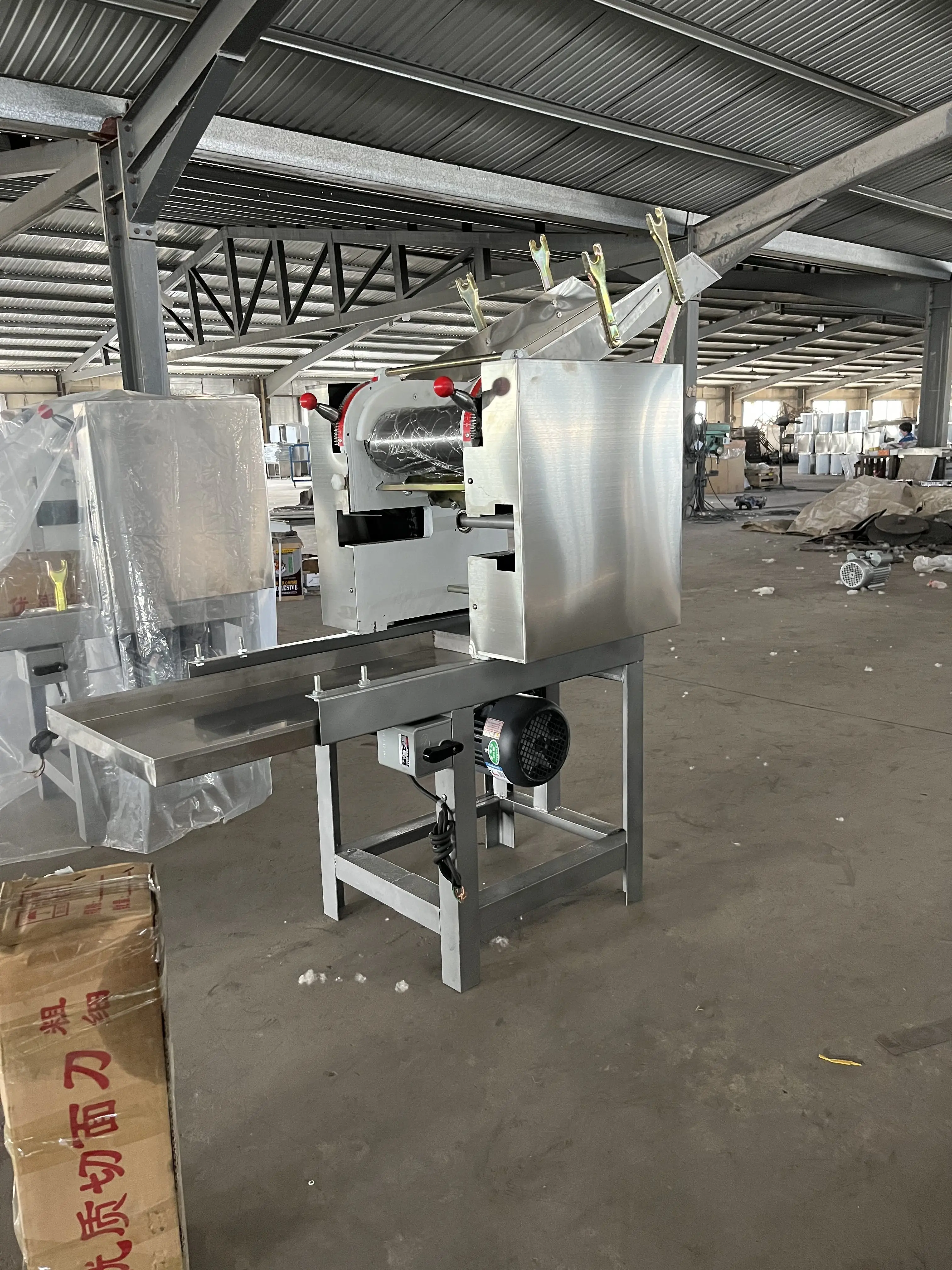 Industry Commercial Automatic Noodle Make Machine Electric for Sale Fresh Noodle Making Machine Adjustable Pure Copper Wire