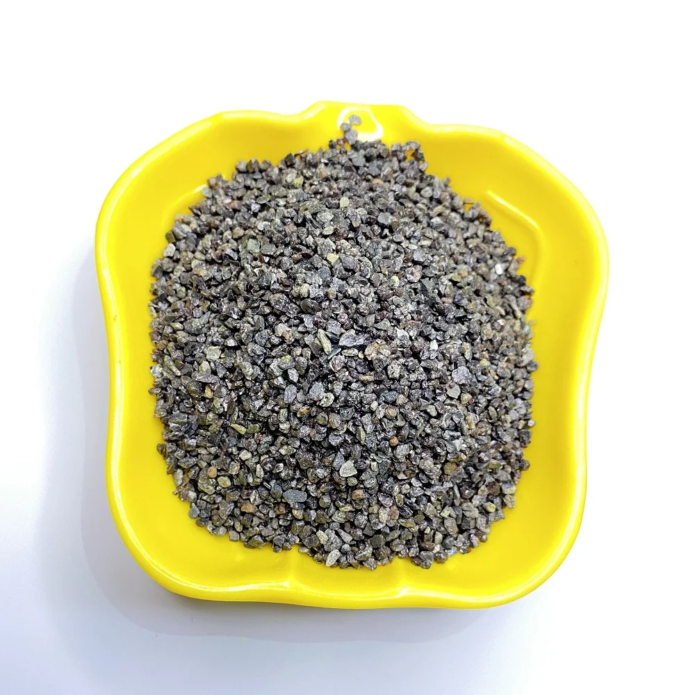 Brown fused alumina section sand for industrial refractory  sand blasting
