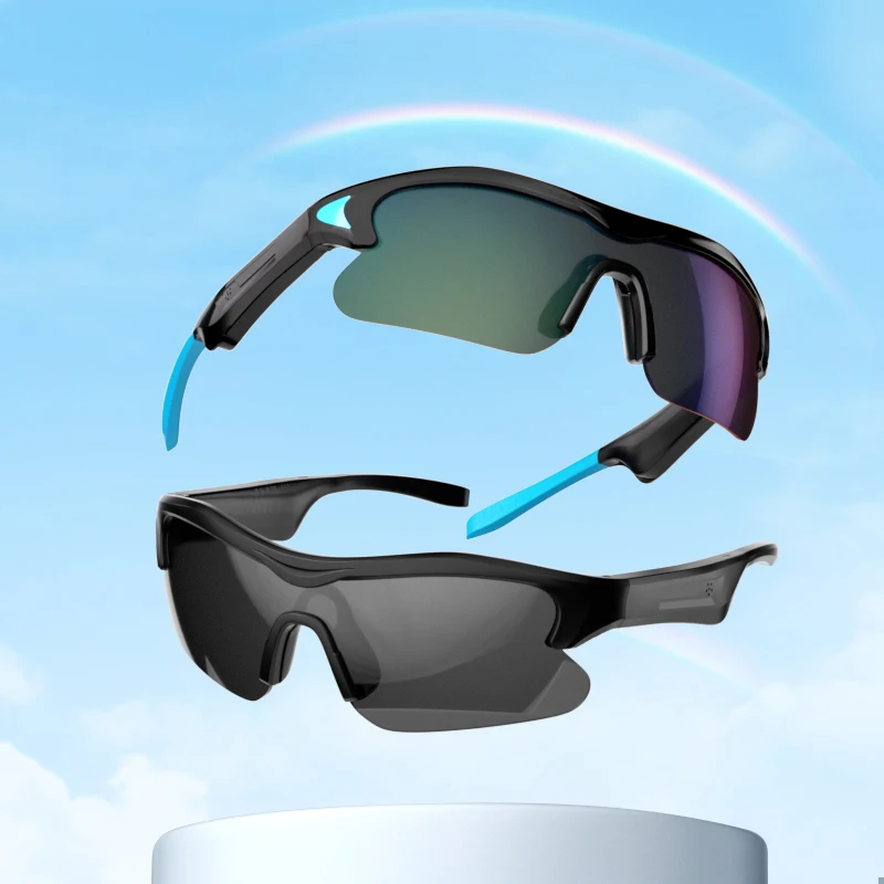 Latest Polarized Wireless Eyewear Audio Bluetooth Smart Sunglasses earphone With TWS Headphone Smart Glasses