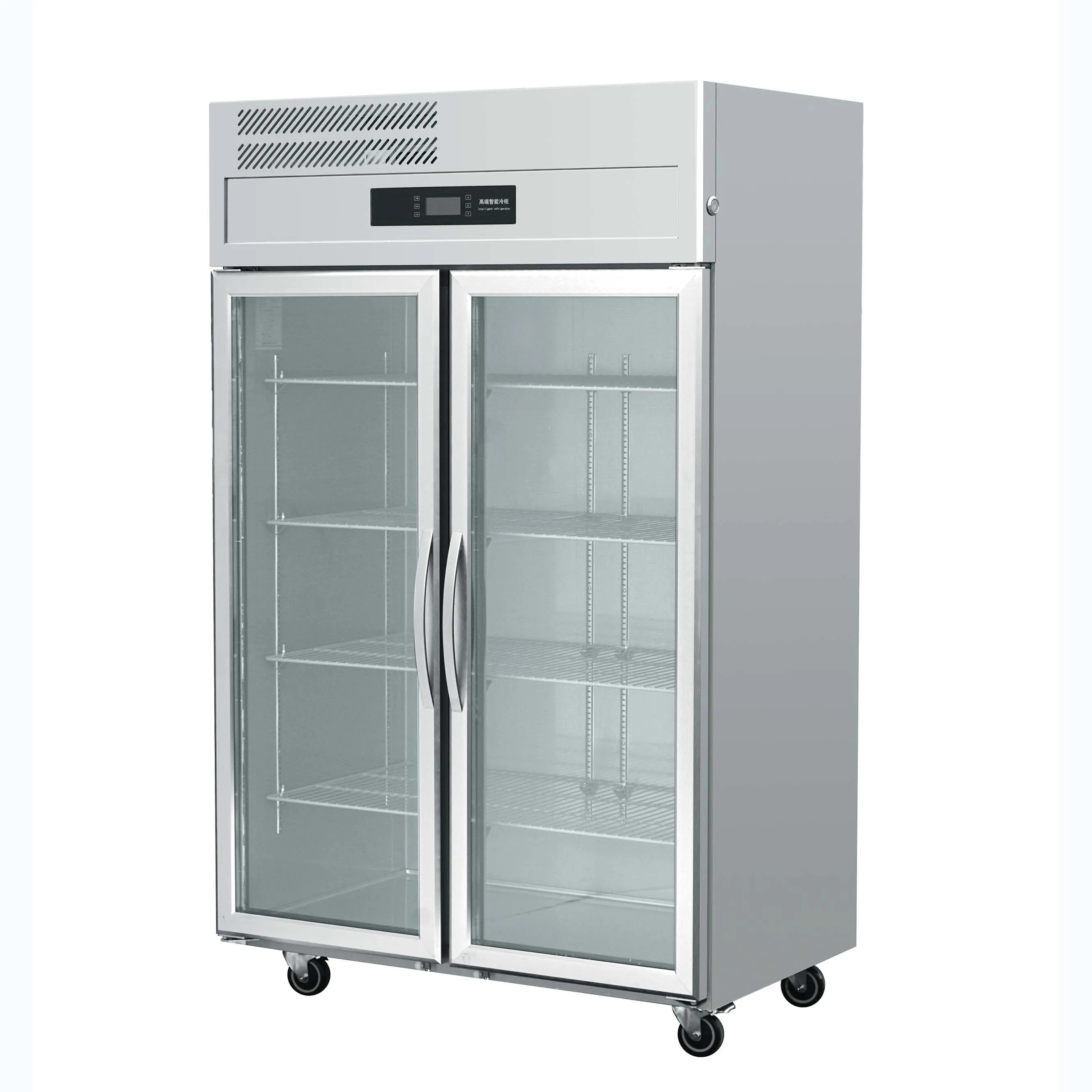 High quality factory direct sale stainless steel 4 doors refrigerator