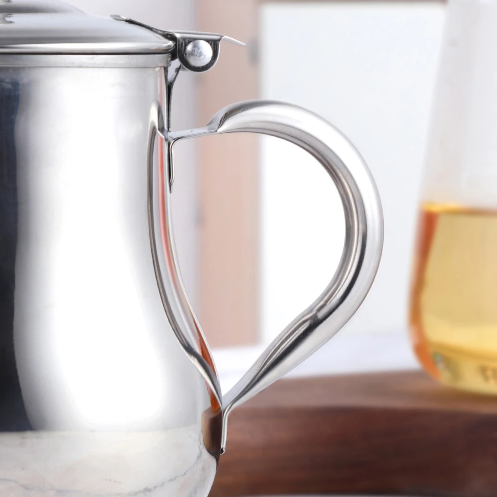 Kettle Kettles PVD Titanium Color Metal Coffee Kettle Cold Water Fruit Juice Teapot Stainless Steel Ounce Pot