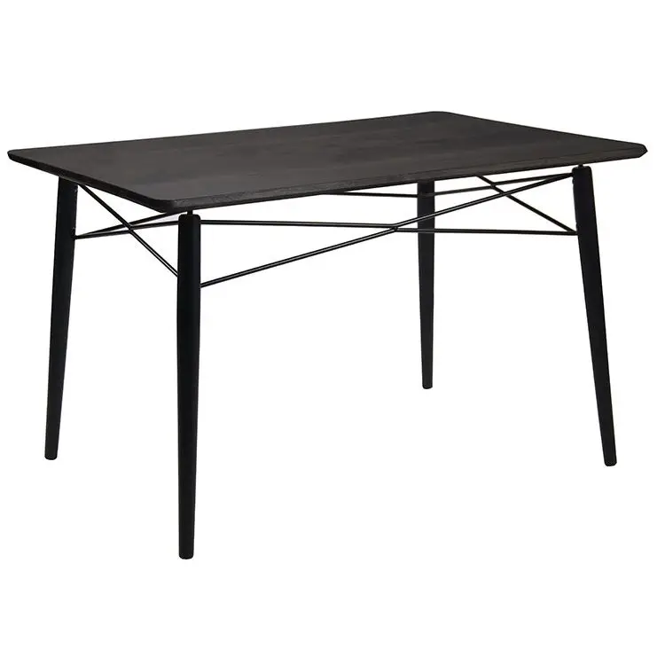 Ehite деревянный деревенский обеденный стол эпоксидная комната эспрессо дерево Европейский современный деревянный/Mdf события раскладной Расширенный фермерский