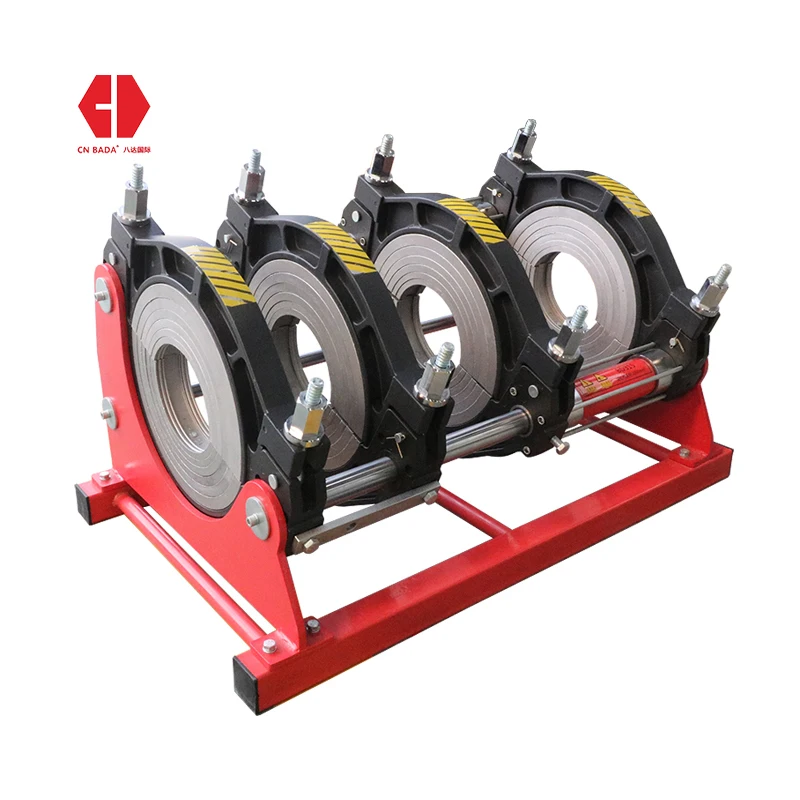 bada hdpe pipe 315-160mm hydraulic butt fuse machine mesin las hdpe pe pipe butt fusion welder 315 maquina termofusora hdpe