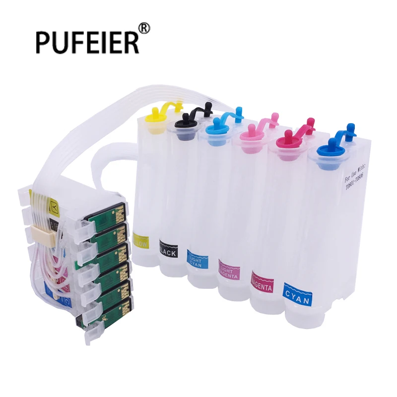 T0801-T0806 Empty CISS Ink System With Chip For Epson PX700W PX710W PX800FW PX810 PX650 PX50 PX660 PX720WD PX730WD Printer CISS