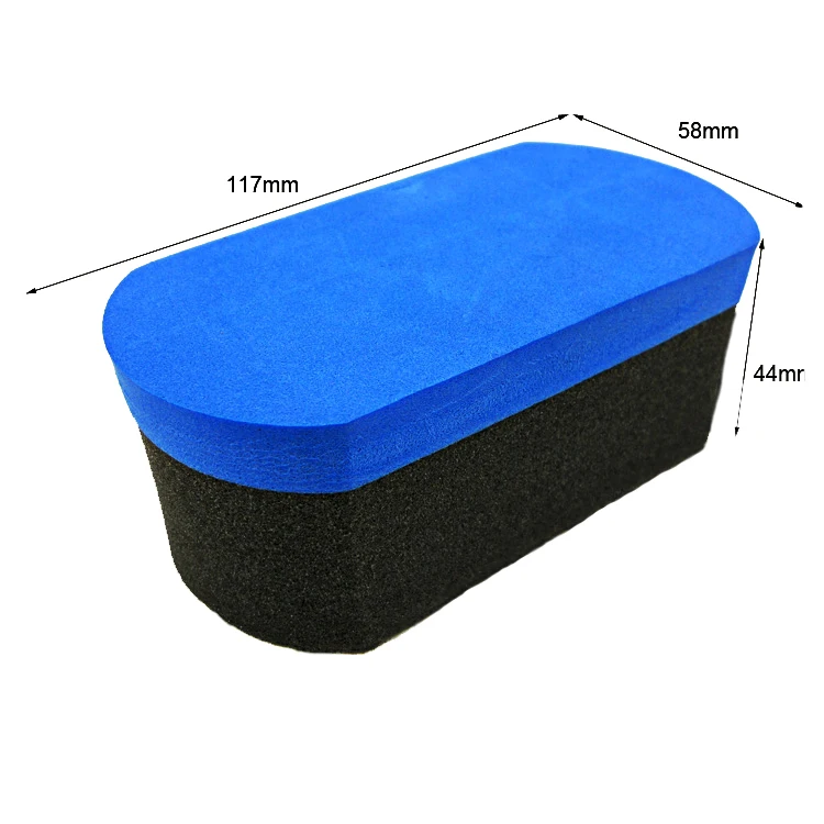 Blue Easy Grip Ultra Soft Hex Logic Applicator Pad