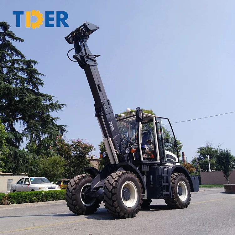 TDER Telescopic Loader Mini Latest Technology 2000 4500 7000 Lbs 1 1.5 2 Ton
