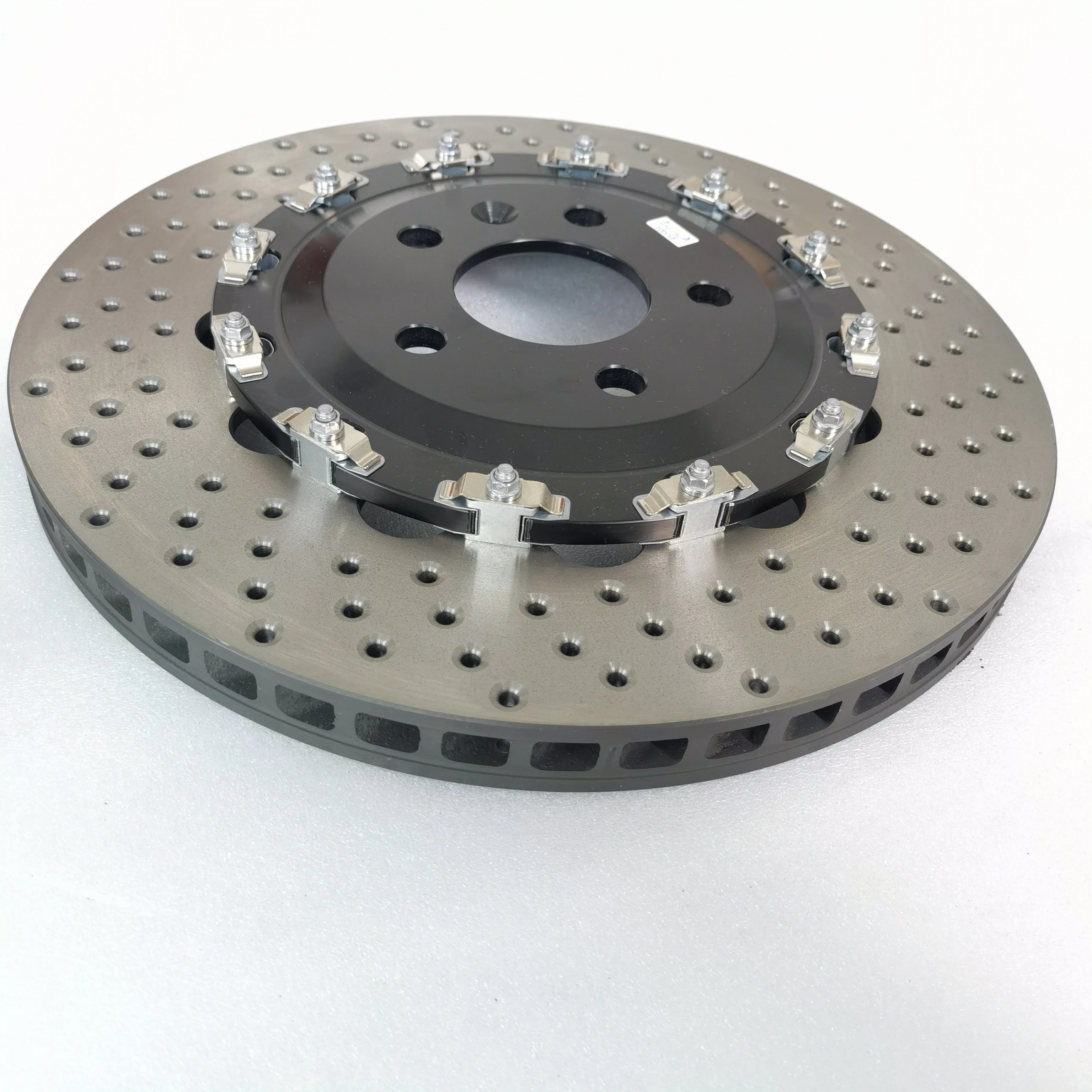 Jekit Car Brake Disc 355*28mm D60 Center Cap Floating For RS6 C6 2011