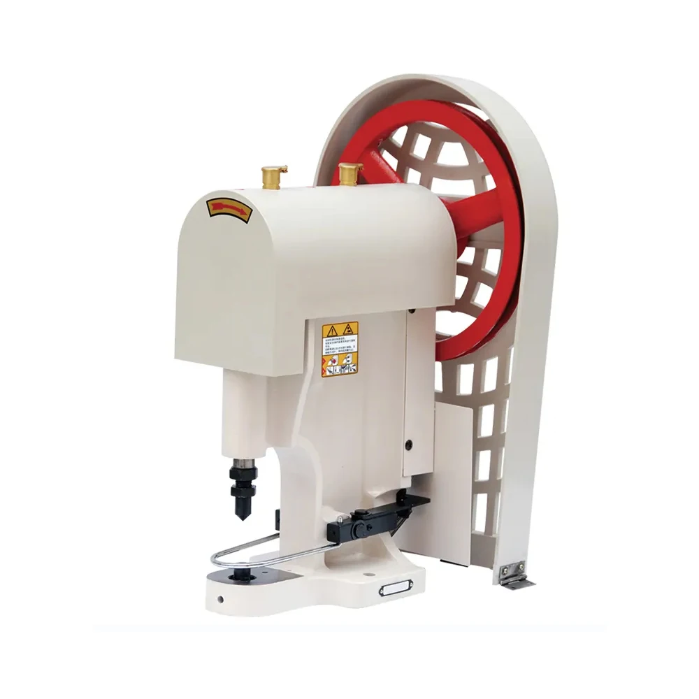 QK-818 cheap price electric Snap band button attaching sewing machine / clothing mechanical buttoning machine