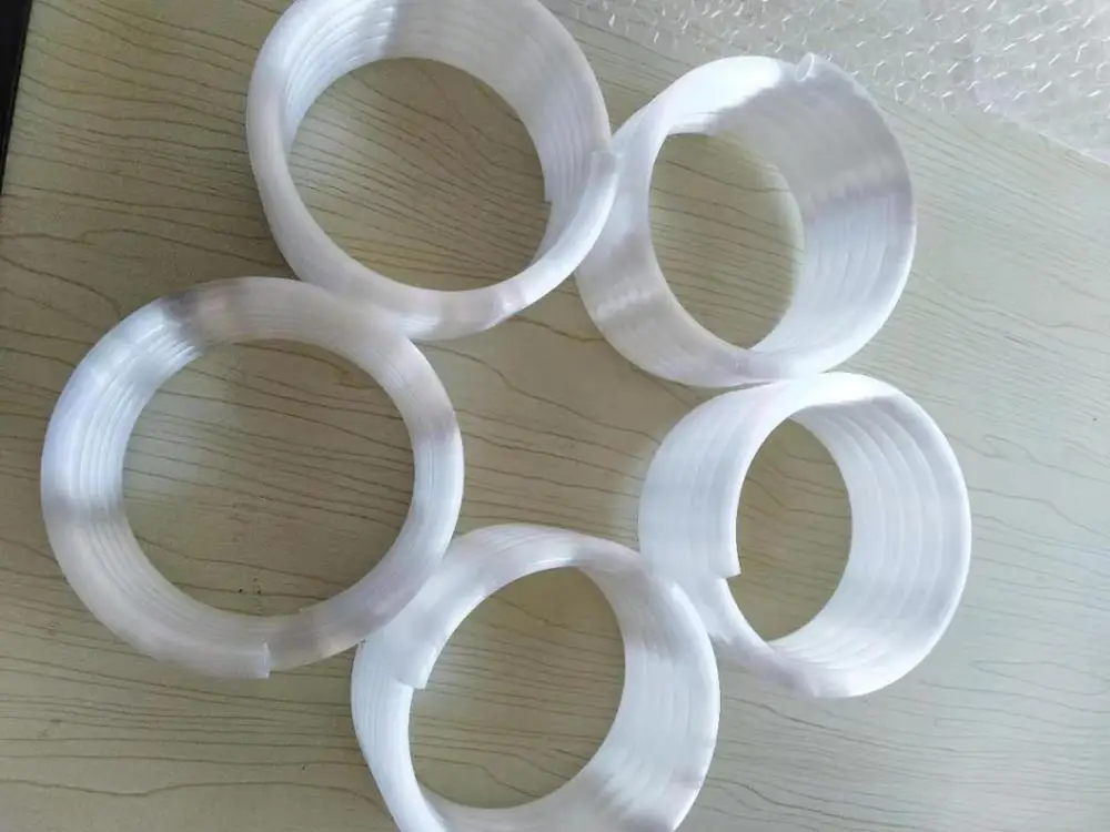 Helix Milky Quartz Tube Spiral Quartz Glass Tube