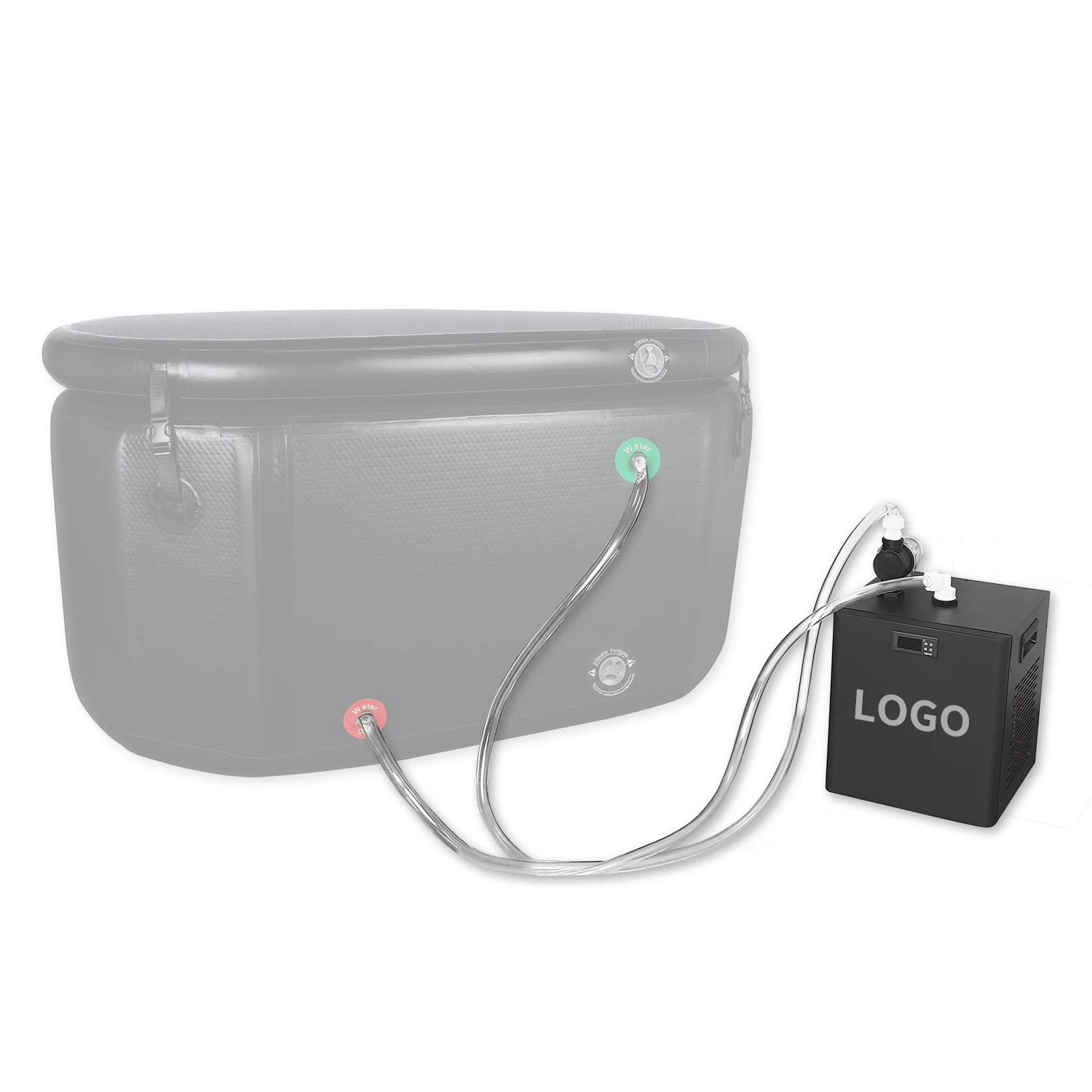 Cold Water Chiller Hydroponic System Aquarium Bathtub Ice Bath Industrial Chiller Ice Bath Mechanism