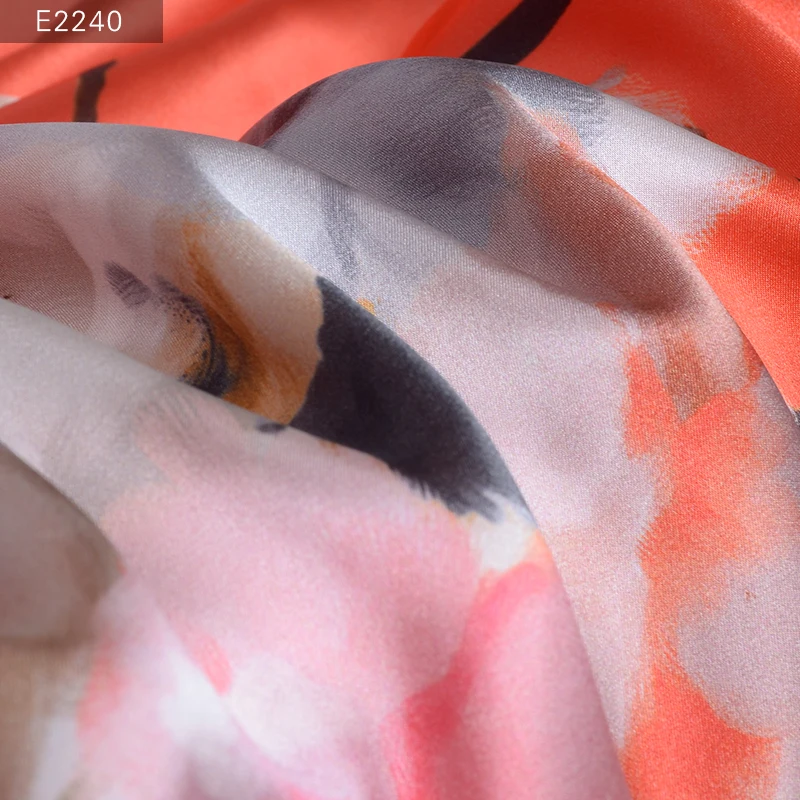 HYSK italian online 6A Top Washable Real Silk Fabric Raw Smooth Soft Elegant Mulberry 100% Natural Pure Silk Fabric for cloth